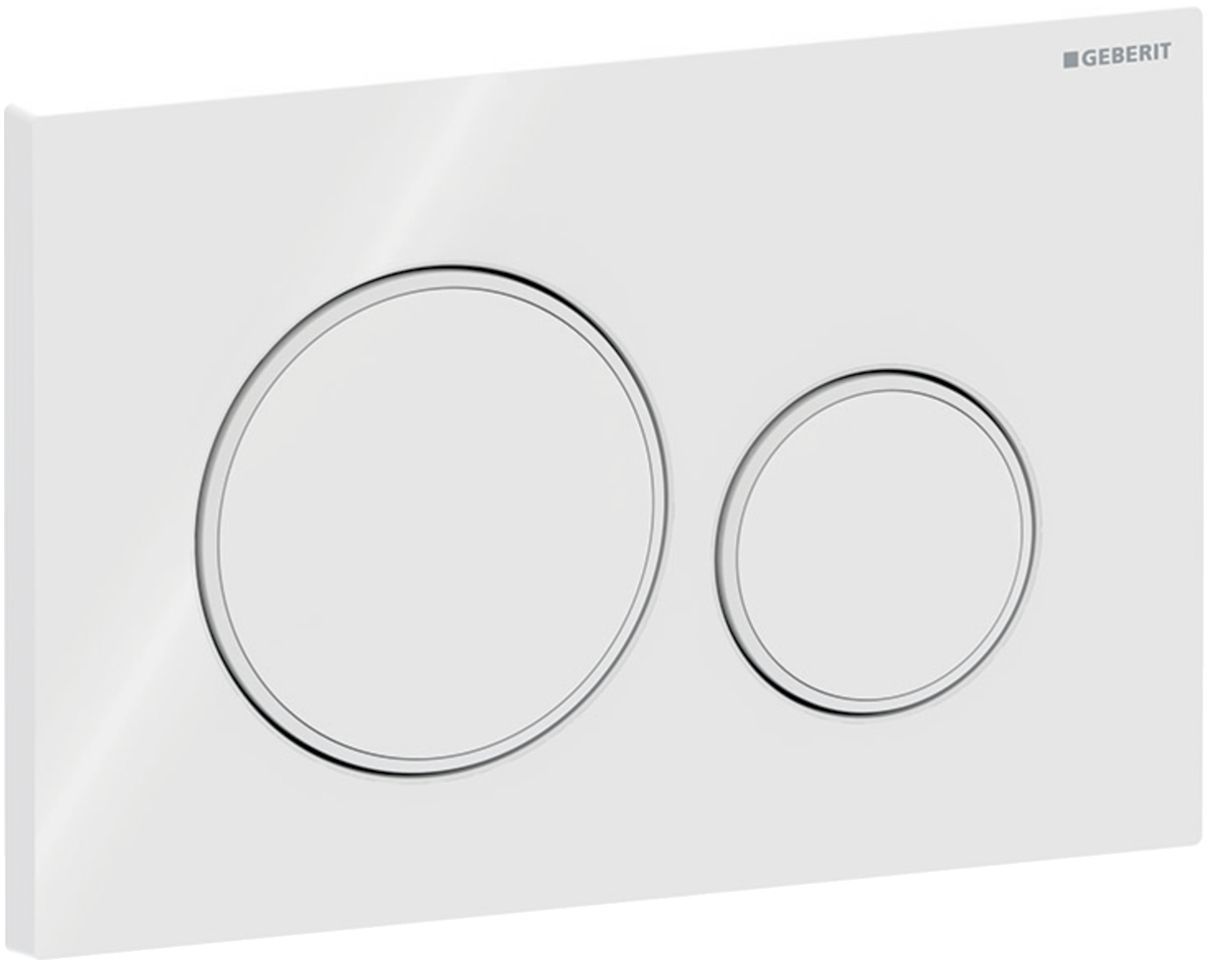 Geberit Sigma spoelknop voor het toilet wit 115.882.01.1