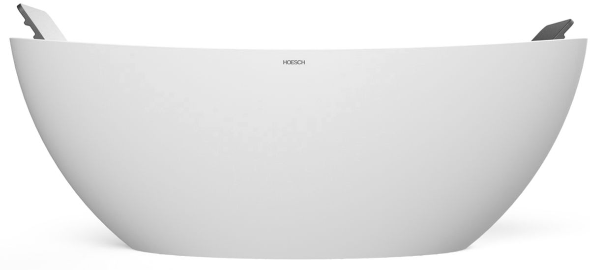 Hoesch Namur vrijstaand bad 190x90 cm ovaal wit 4403.013305