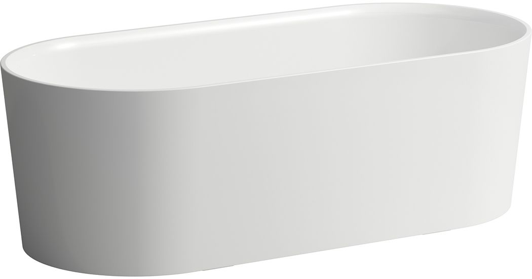 Laufen Val vrijstaand bad 160x75 cm ovaal wit H2302820000001