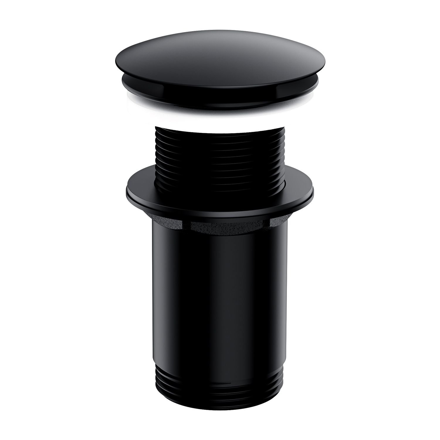 Omnires wastafelstop zwart A716BL