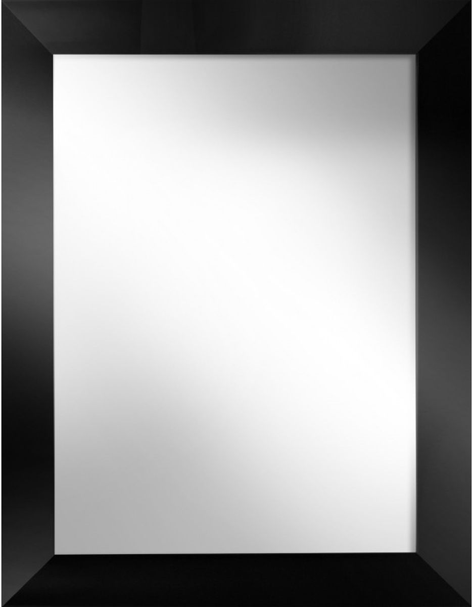Ars Longa Simple spiegel 83x83 cm vierkant zwart SIMPLE7070-C