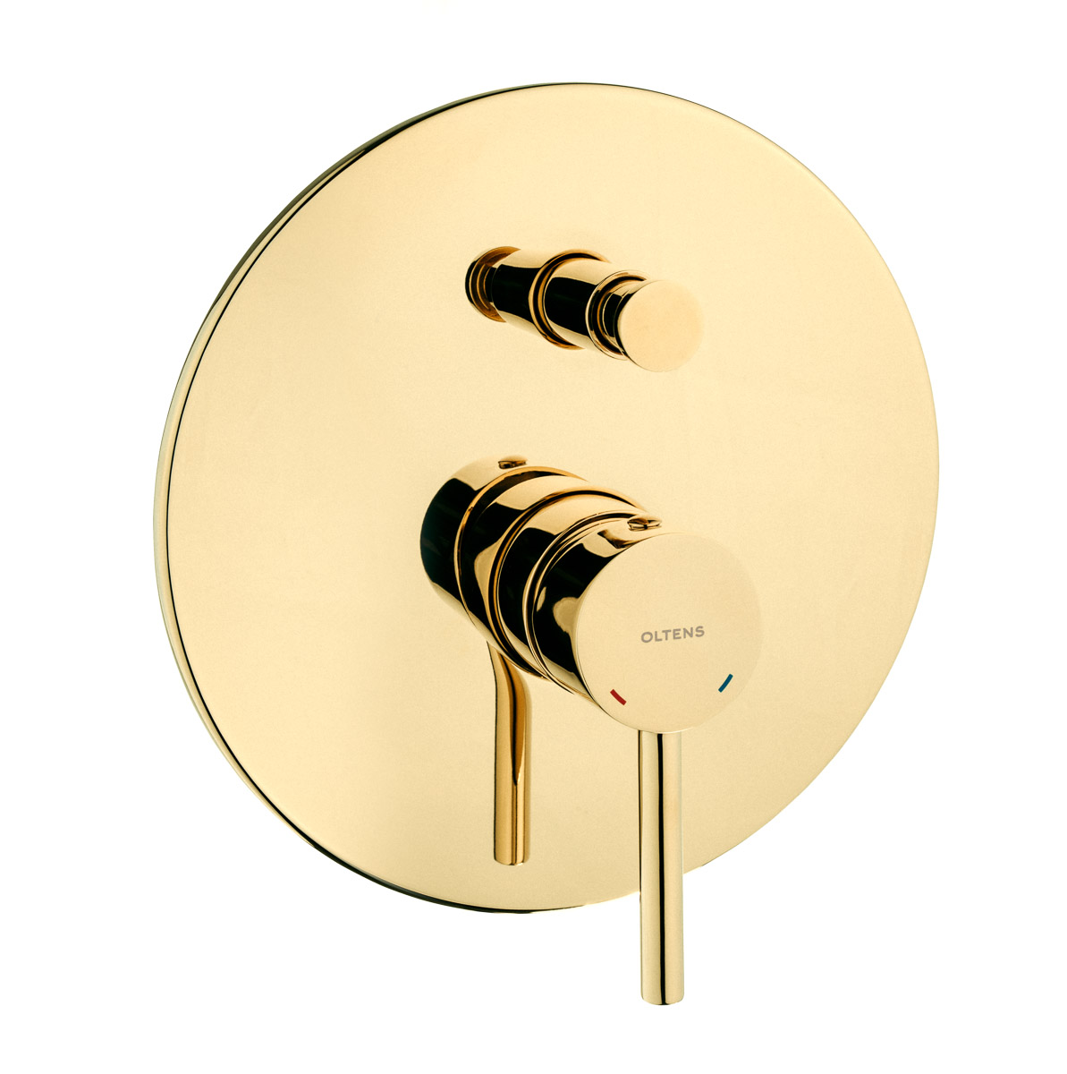 Oltens Molle bad- en douchekraan inbouw gouden glans 34100800
