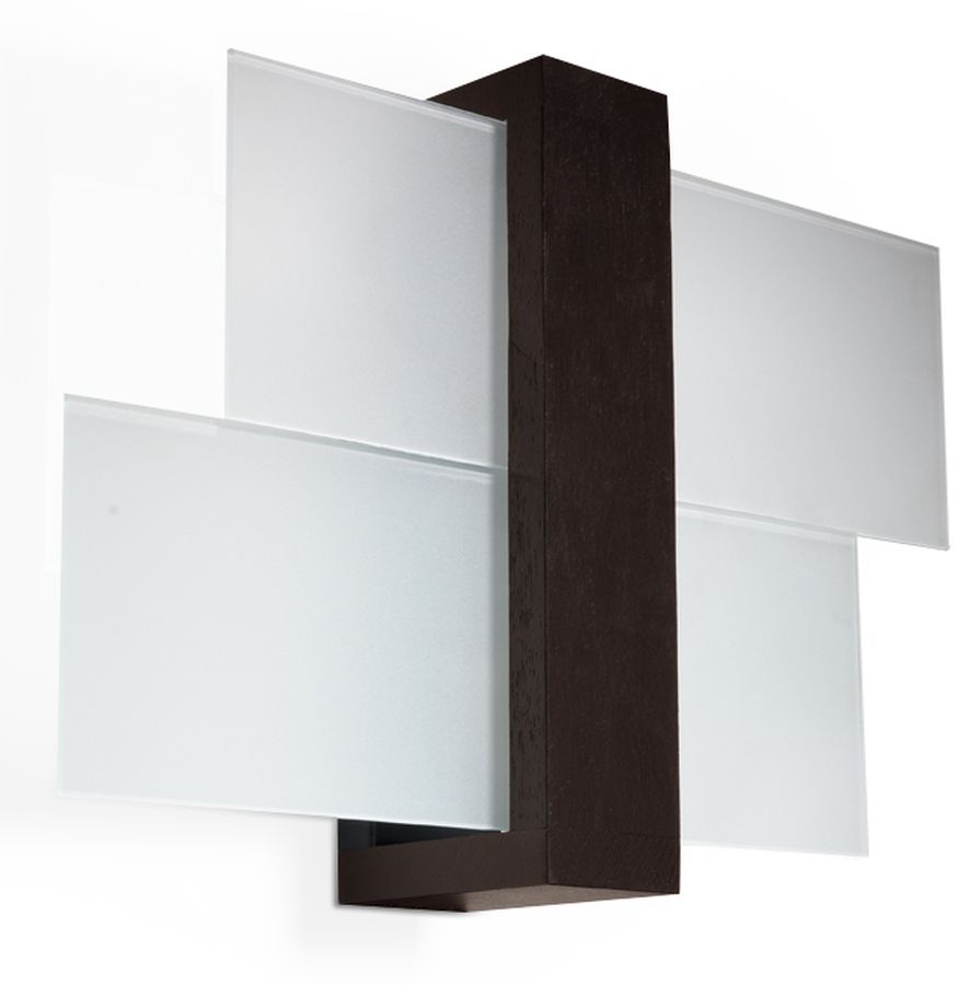 Sollux Lighting Feniks wandlamp 1x60 W wengé SL.0075