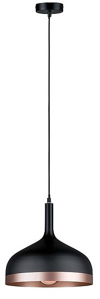 Paulmann Neordic hanglamp 1x20 W zwart-koper 79629