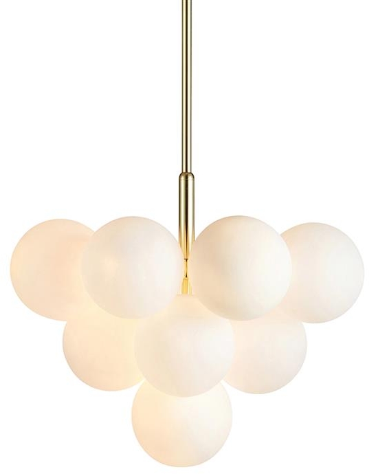 Markslöjd Merlot hanglamp x20 W wit-gouden 107903