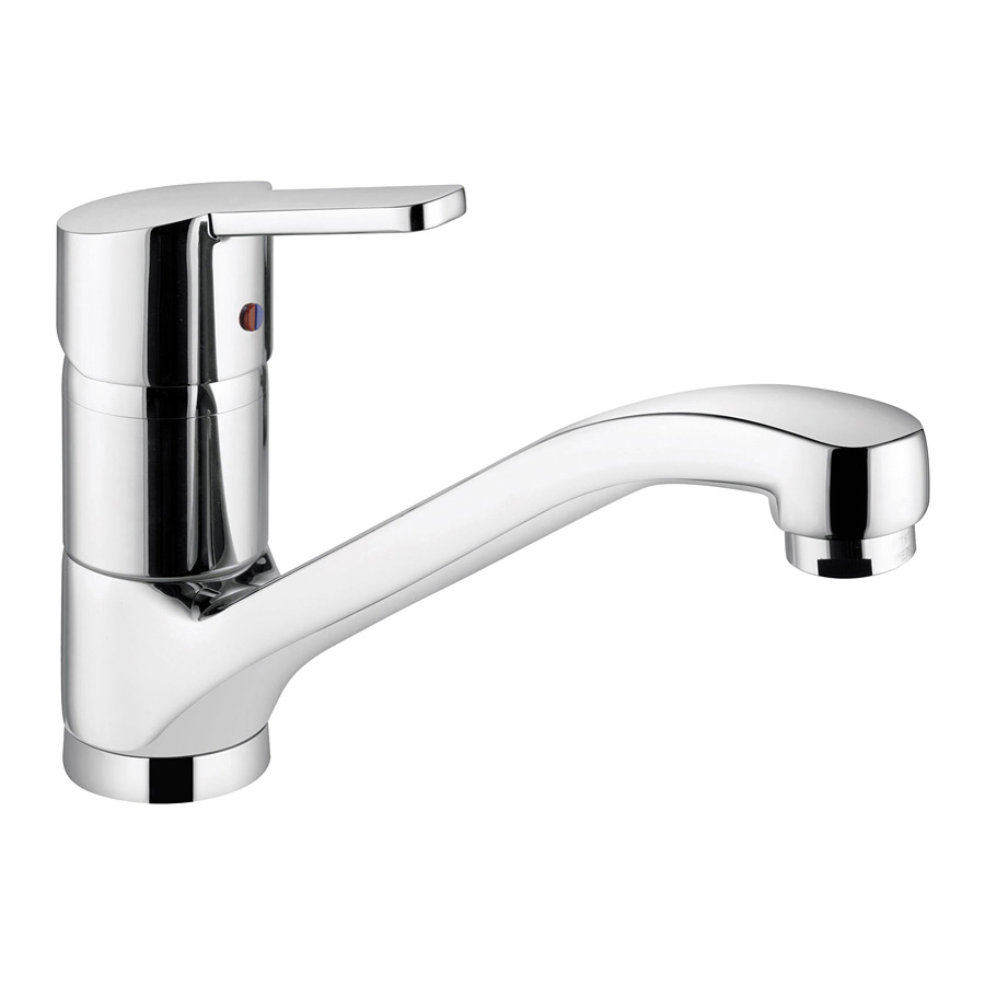 Kludi Logo Neo keukenkraan staand chroom 379190575