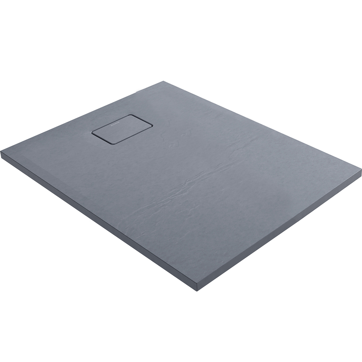 Oltens Bergytan rechthoekige douchebak 100x80 cm grijs 15100700