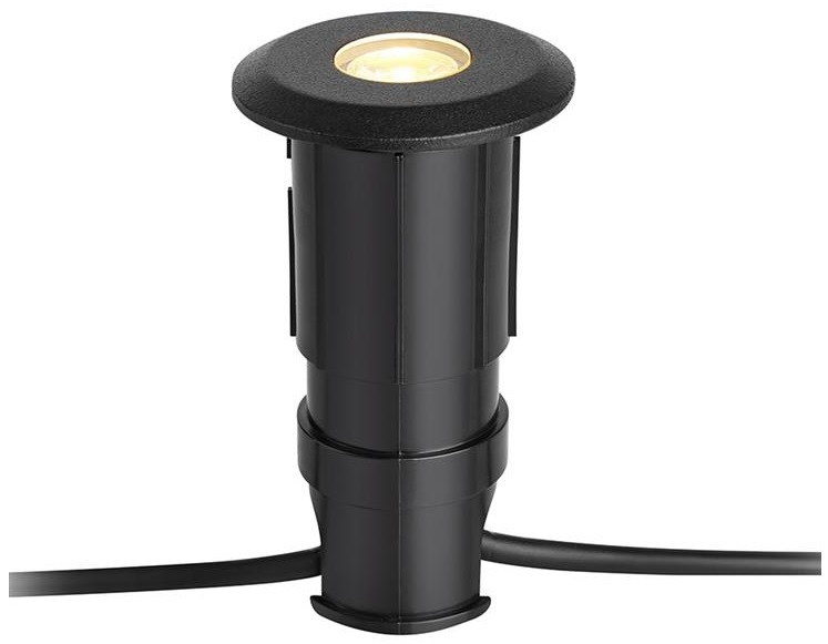 Markslöjd Garden 24 inrijlamp 1x0.8 W zwart 107284