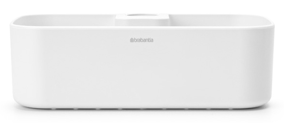 Brabantia ReNew zeepschaaltje voor douchestangen wit 280764