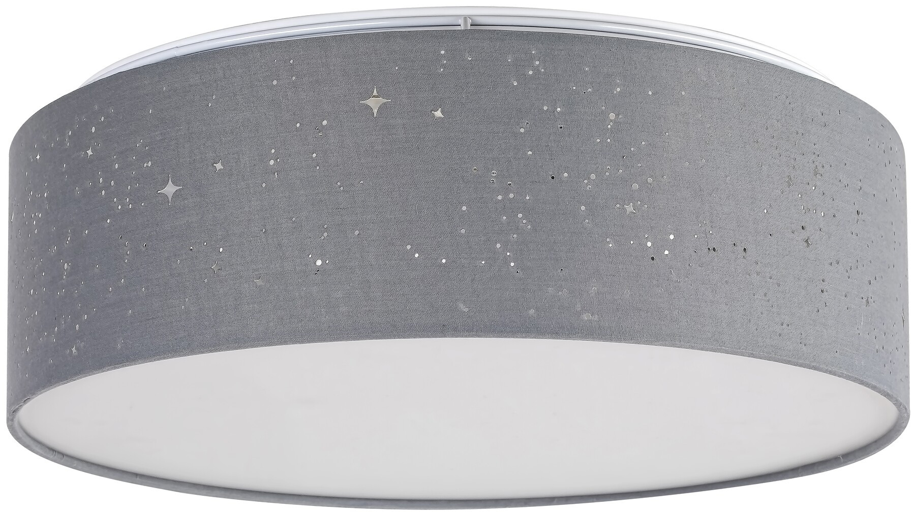 Rabalux Otilia plafond 1x22 W grijs 3307