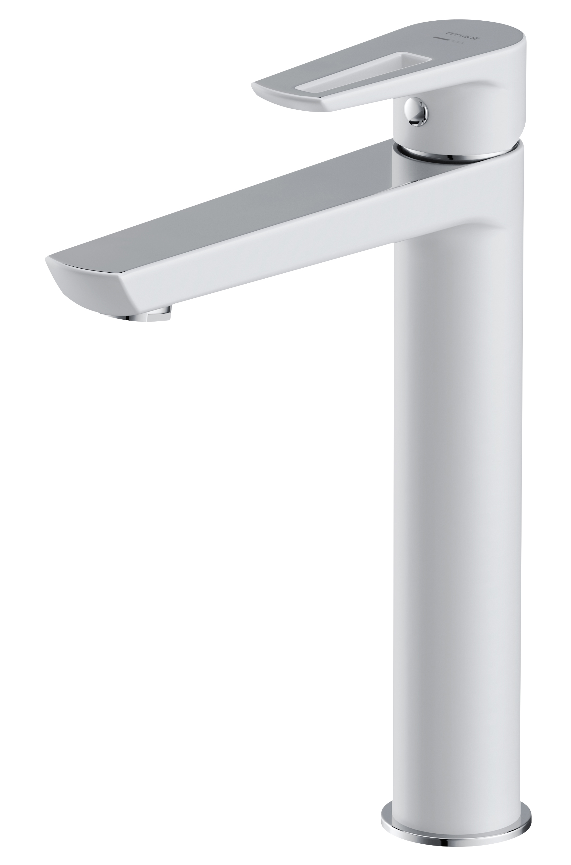 Cersanit Mille wastafelkraan staand wit S951-355