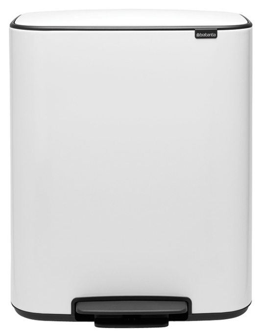 Brabantia Bo afvalcontainer 60 l wit 211447