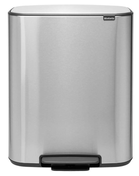 Brabantia Bo afvalcontainer 60 l staal 211461