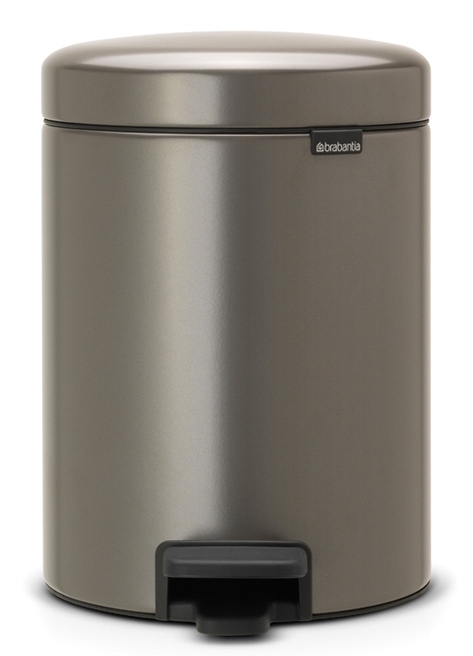 Brabantia NewIcon prullenbak 5 l grijs 112683