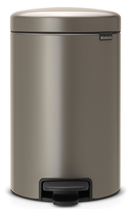 Brabantia NewIcon prullenbak 12 l grijs 113628