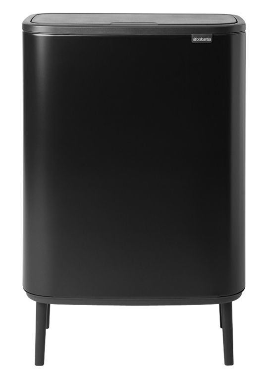 Brabantia Bo afvalcontainer 60 l zwart 130625