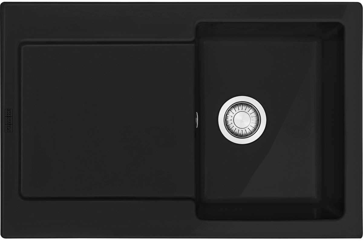 Franke Maris keramische spoelbak 78x51 cm zwart 124.0442.565