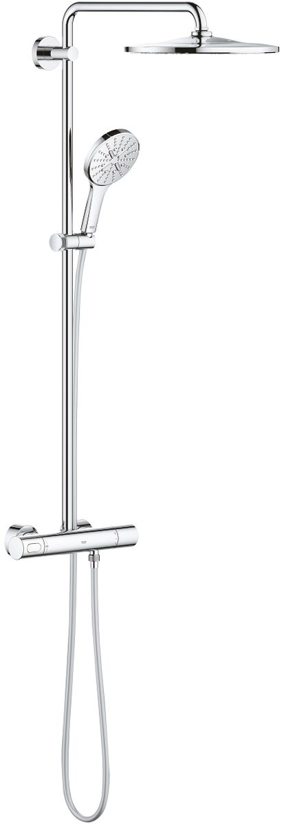 Grohe Rainshower doucheset wand met thermostaat StarLight Chrome 26648000