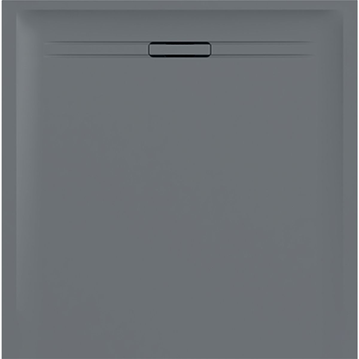 Geberit Sestra vierkante douchebak 80x80 cm grijs 550.291.00.2