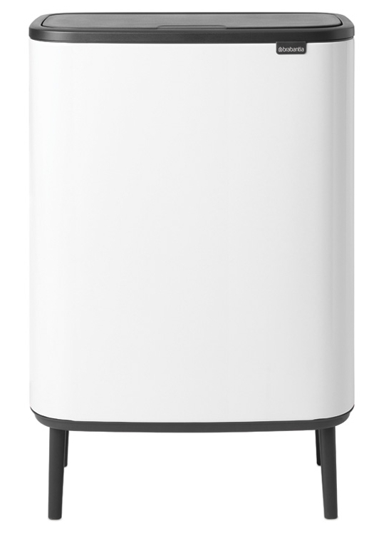 Brabantia Bo afvalcontainer 60 l wit 130205