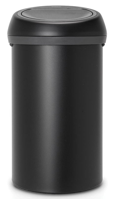 Brabantia Touch Bin afvalcontainer 60 l zwart 128981