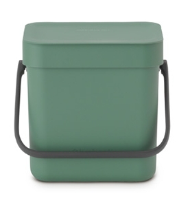 Brabantia Sort & Go prullenbak 3 l groen 129865