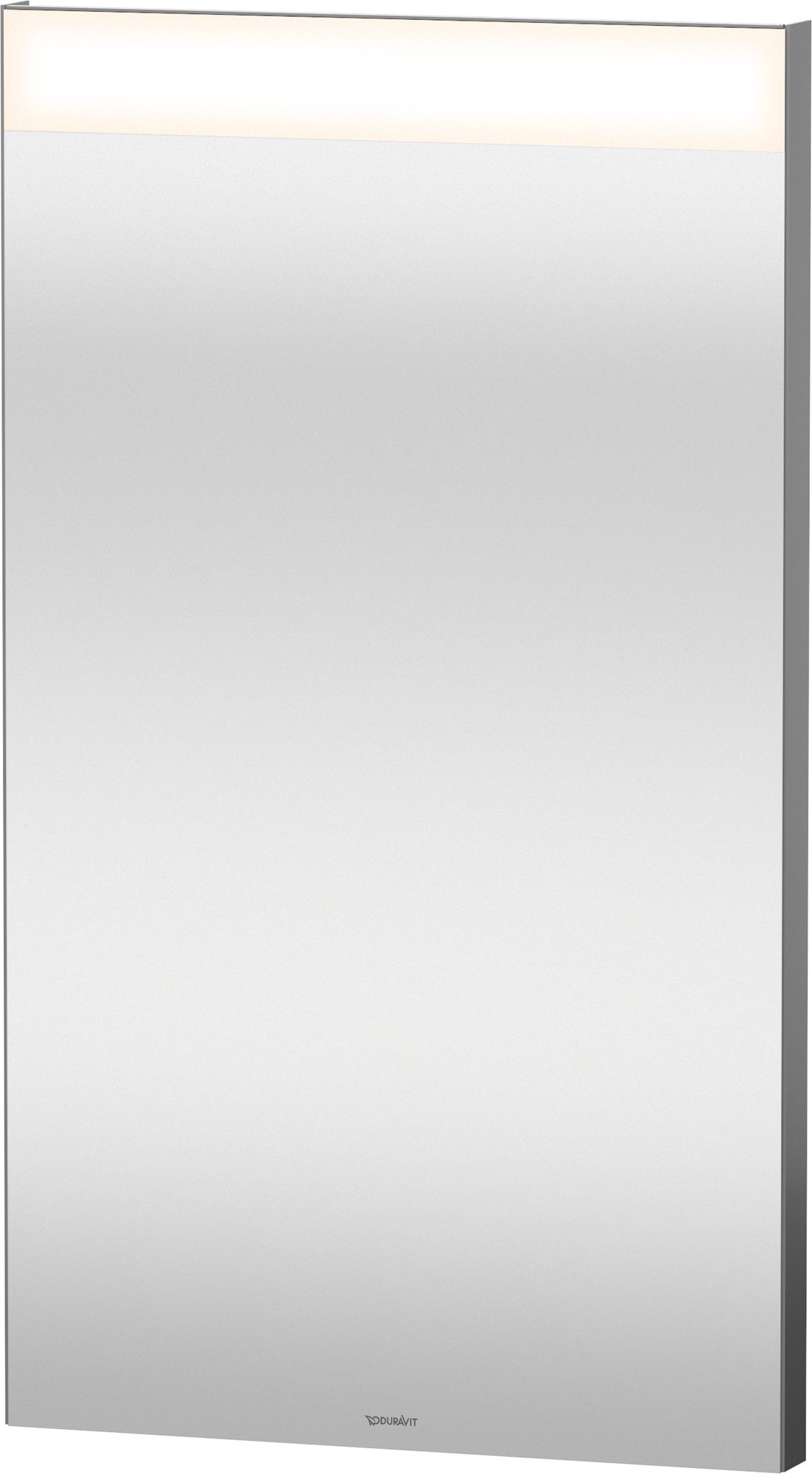 Duravit D-Neo spiegel 40x70 cm rechthoekig met verlichting zilveren LM7834000000000