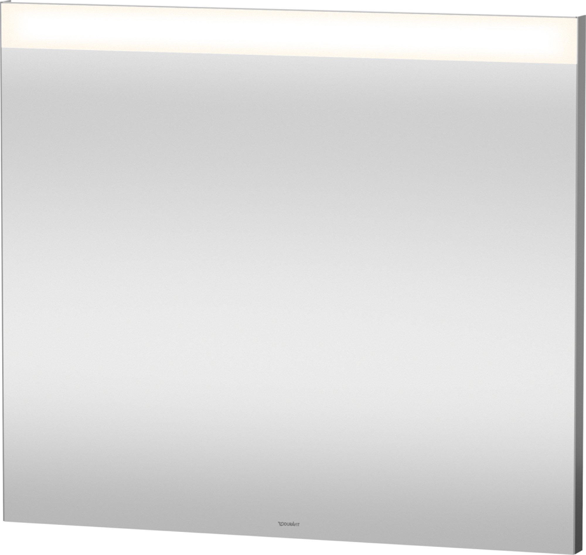 Duravit D-Neo spiegel 80x70 cm rechthoekig met verlichting zilveren LM7836000000000