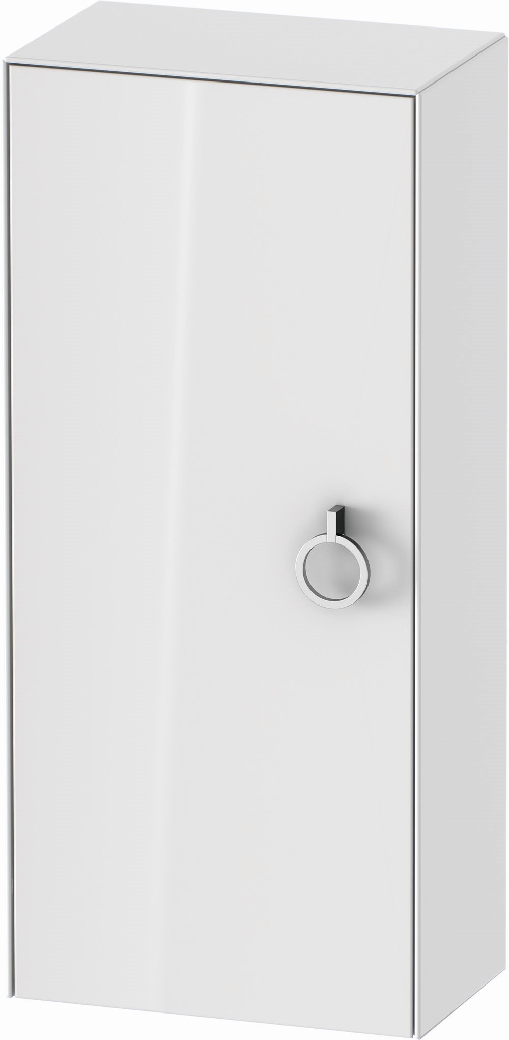 Duravit White Tulip kast 40x24x88 cm hangend langs de zijkant wit WT1323R8585