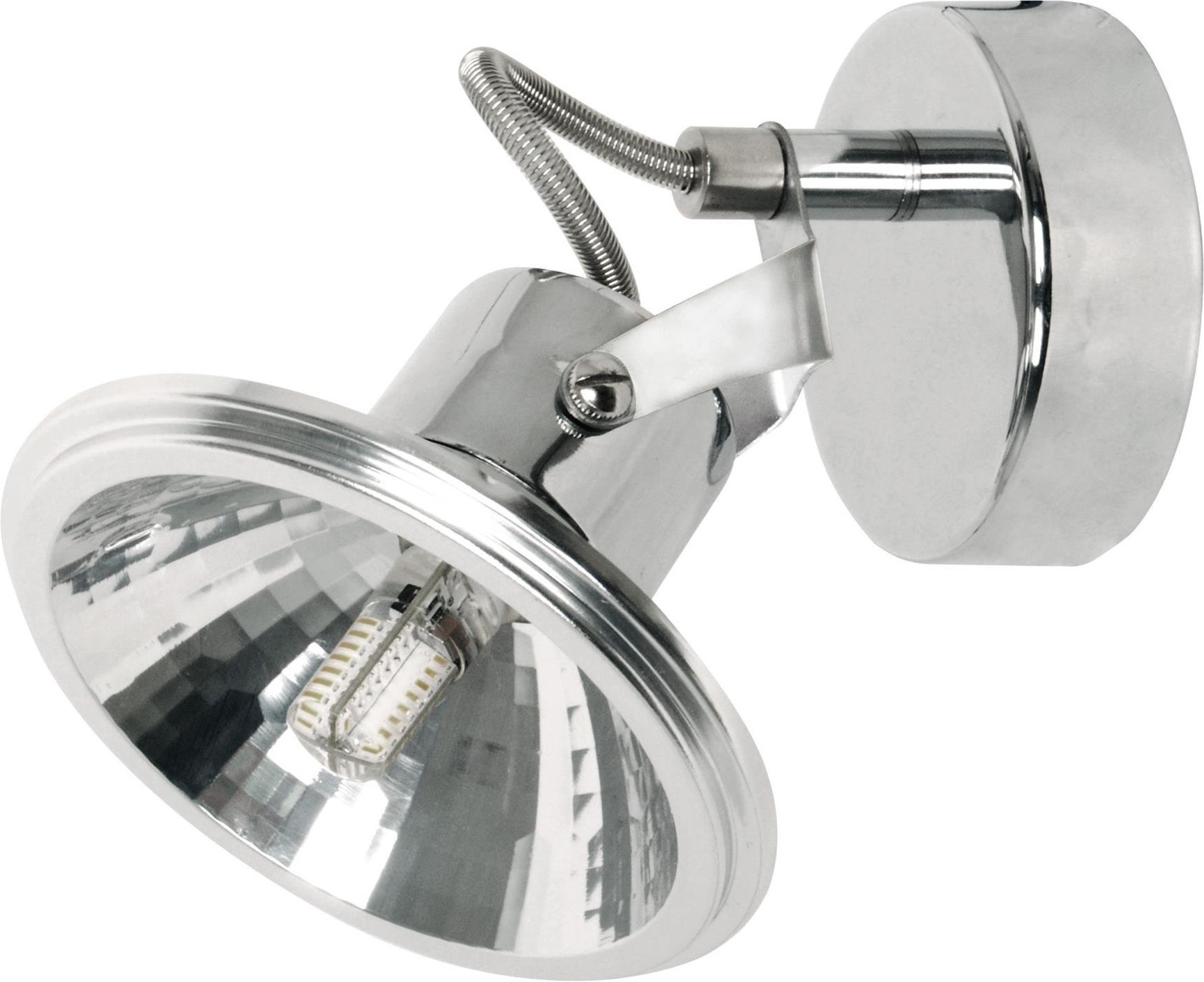 Candellux Moon wandlamp 1x3.5 W chroom 91-28075