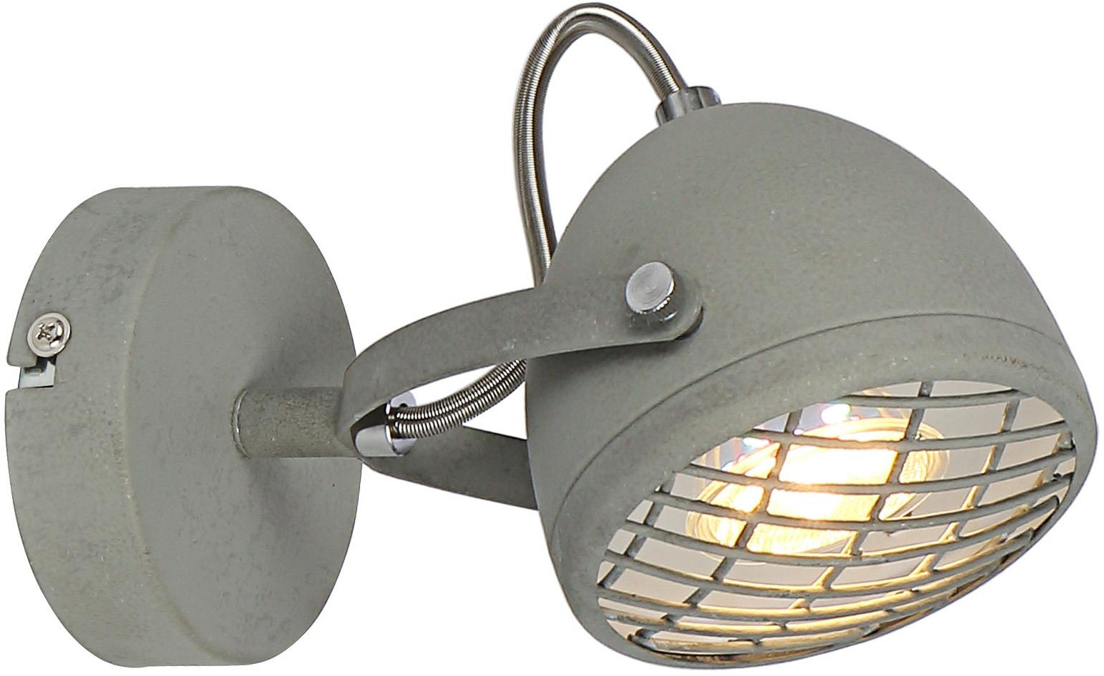 Candellux Pent wandlamp 1x50 W grijs 91-67999