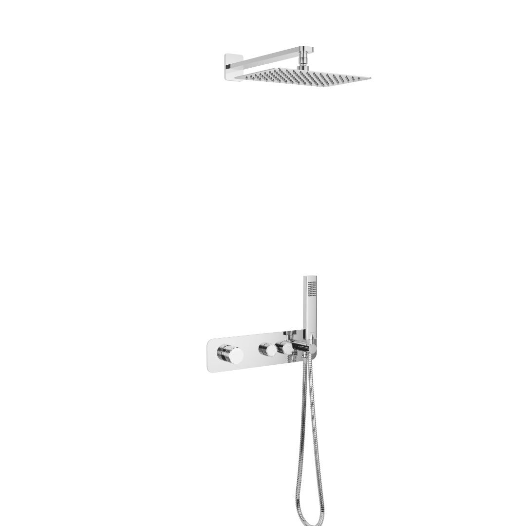 Excellent Krotos doucheset inbouw chroom AREX.SET.8035CR