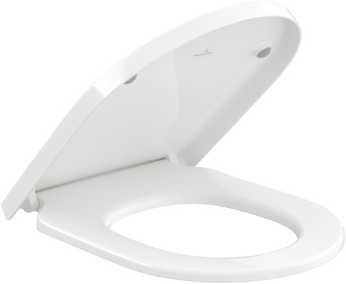 Villeroy & Boch Subway 3.0 toiletbril langzaam vallend wit 8M42S1T1