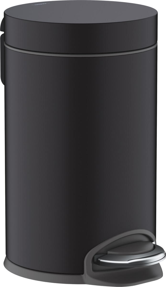 Hansgrohe AddStoris prullenbak 3 l zwart 41775670