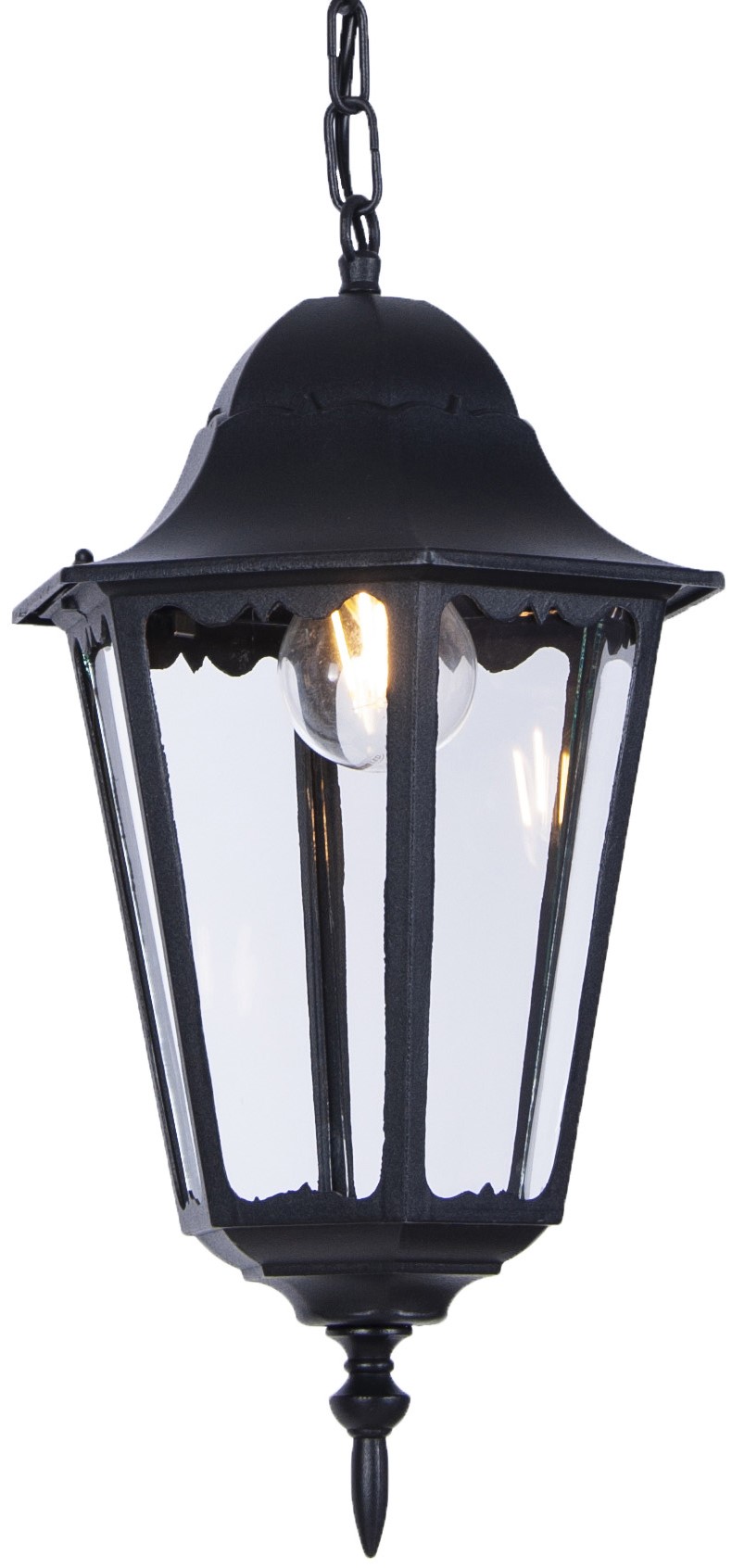 Kaja Lozana hanglamp voor buiten 1x60 W zwart K-5006HCZARNY