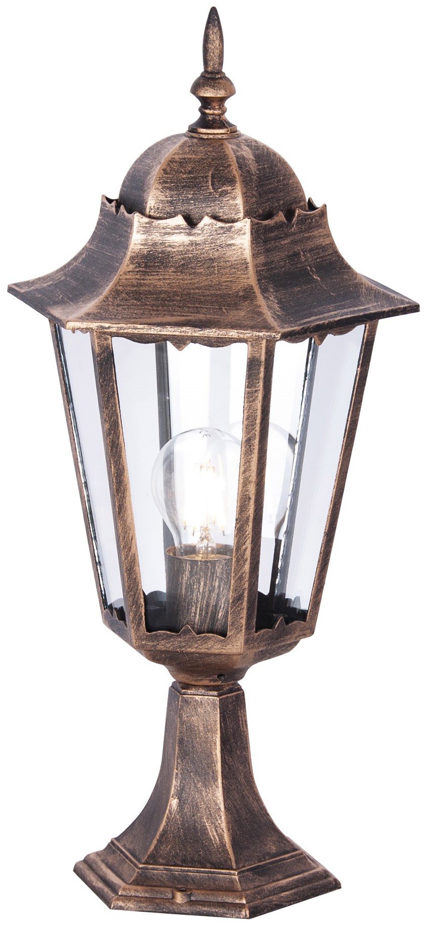 Kaja Lozana staanlamp voor buiten 1x60 W zwart-gouden K-5006SCZARNY/ZŁOTY