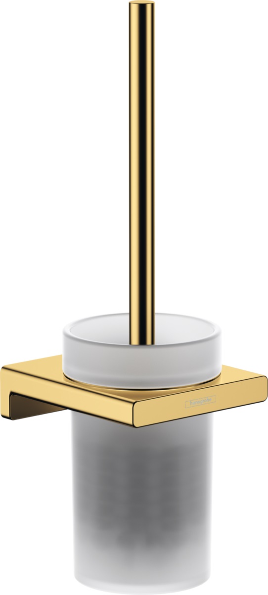 Hansgrohe AddStoris toiletborstel ingeschroefd glas-gouden 41752990