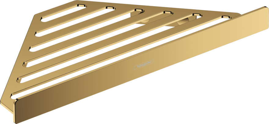 Hansgrohe AddStoris hoekplank 30.5 cm gouden 41741990