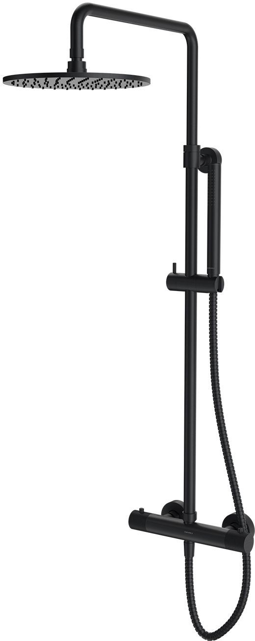 Omnires Contour doucheset wand met thermostaat || CT8044AT
