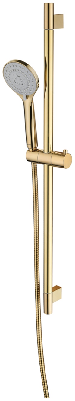 Omnires Yosemite doucheset wand gouden YOSEMITE-SGL