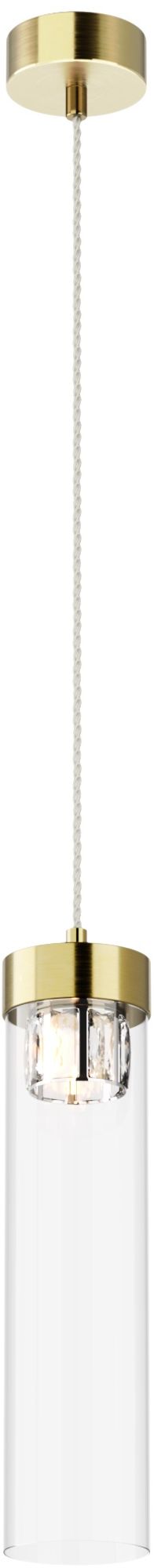 Zuma Line Gem hanglamp 1x28 W doorzichtig-bruin P0389-01D-0FD2