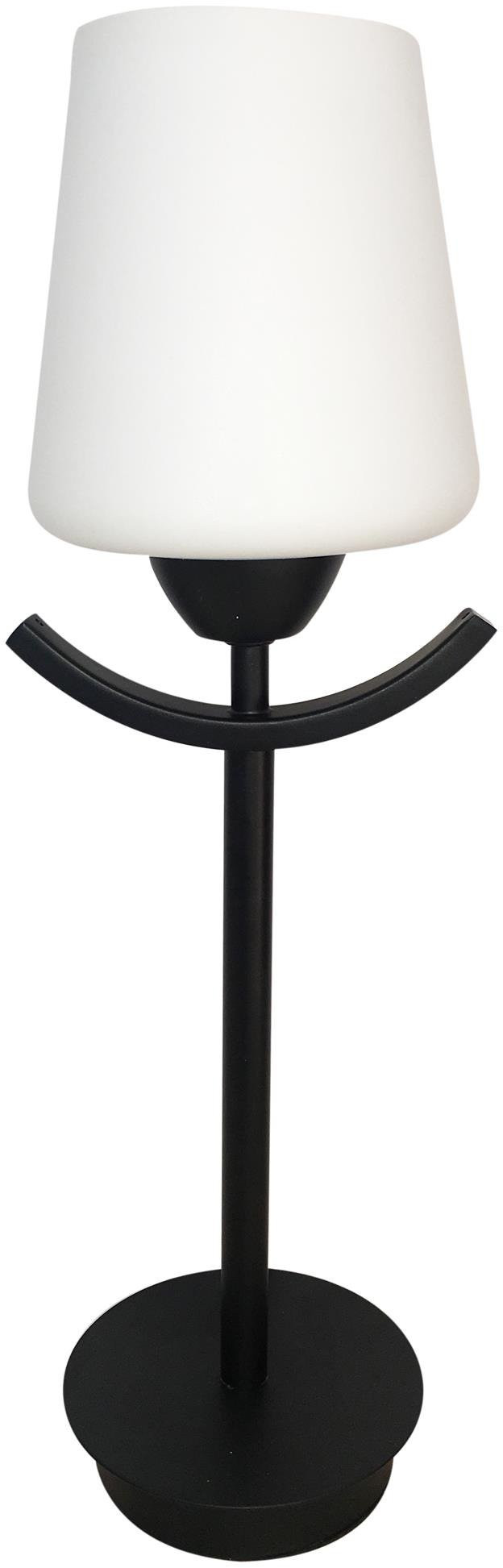 Candellux Londyn tafellamp 1x60 W wit-zwart 41-38852