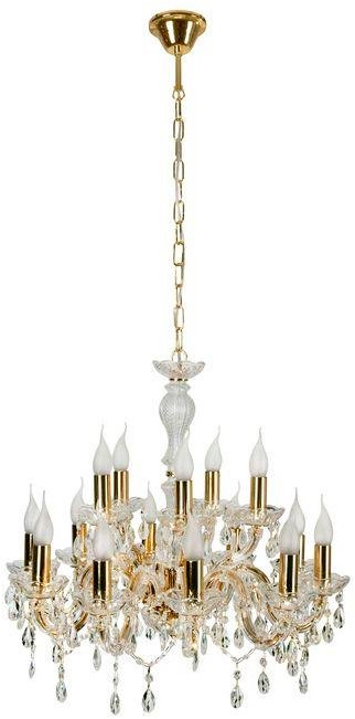 Candellux Maria Teresa hanglamp x40 W gouden 30-95810
