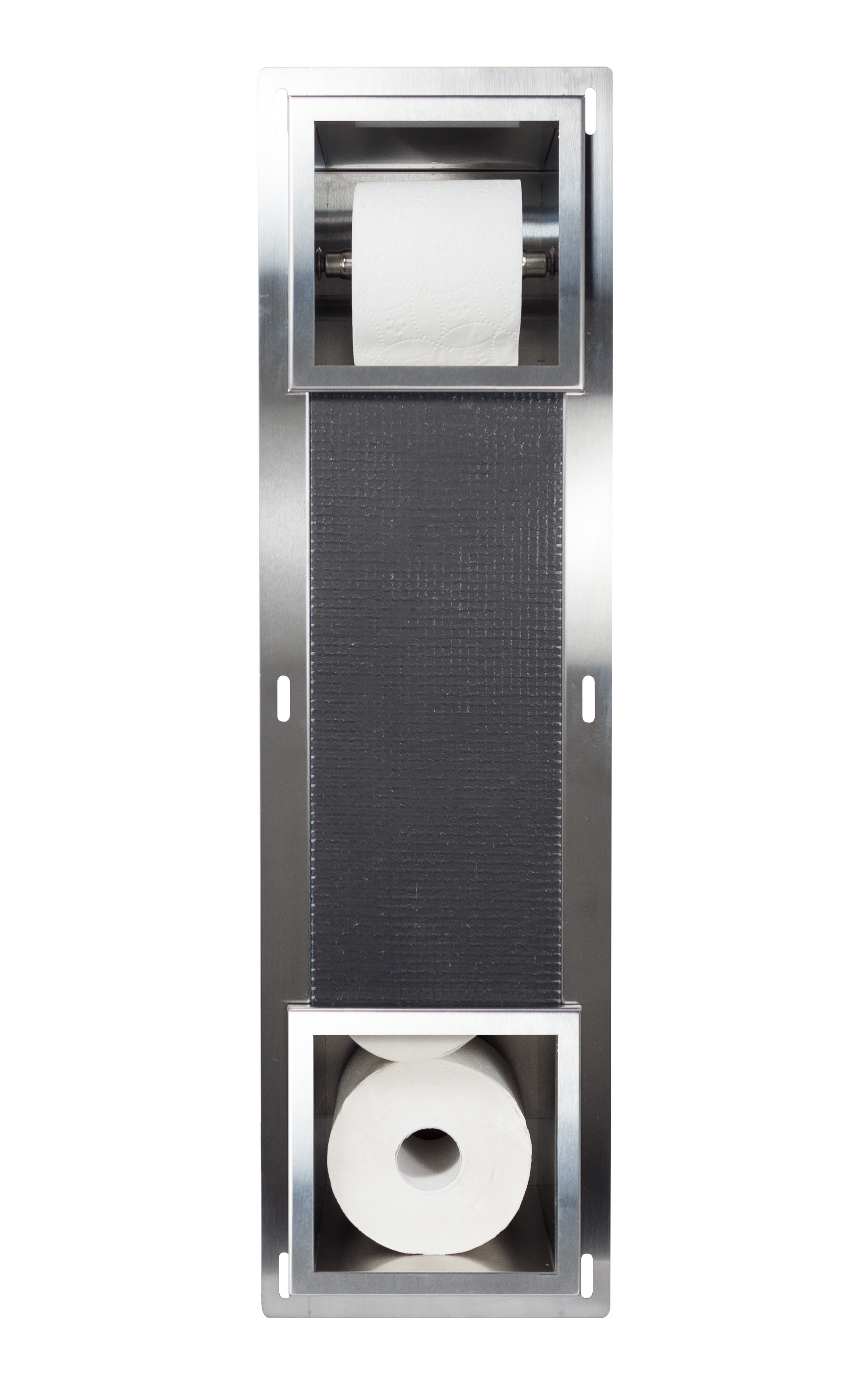 Balneo Wall-Box Paper Inox toiletpapierhouder || PB-IN2