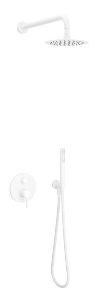 Excellent Pi doucheset inbouw met regendouche wit AREX.SET.1245WH