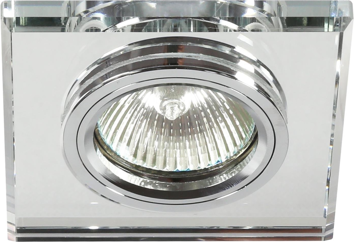 Candellux ingebouwde lamp 1x50 W chroom-doorzichtig 2230453