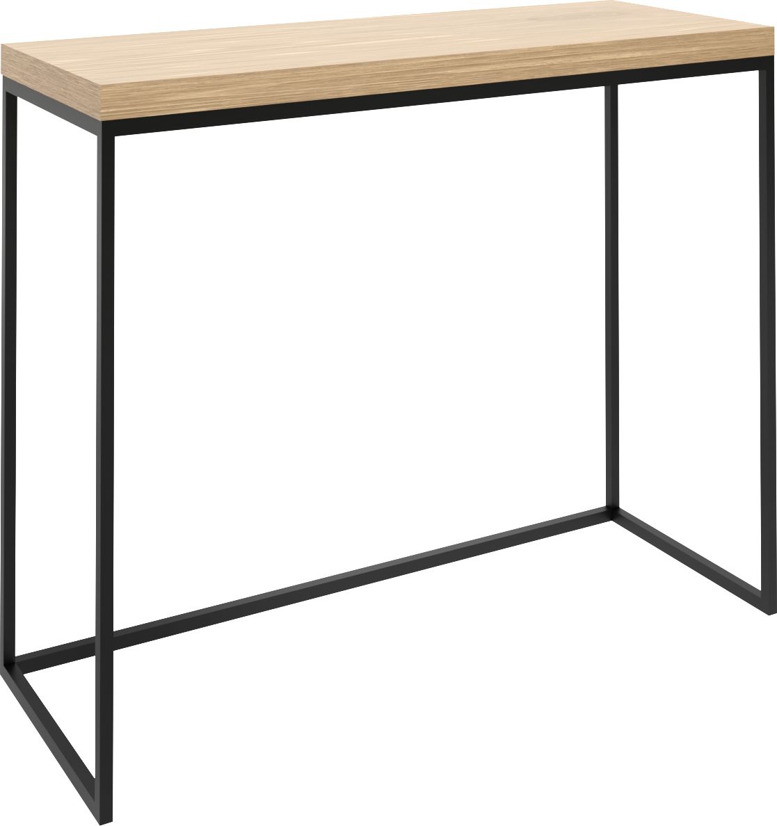 Baltica Design Andrea console 90x35x75 cm zwart-eik 5904107906249