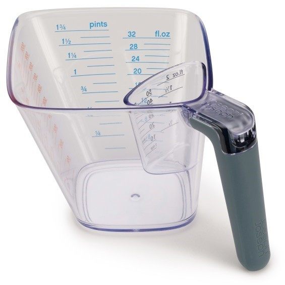 Joseph Joseph Align maatbeker voor keuken 24x17.5x11 cm grijs 40109