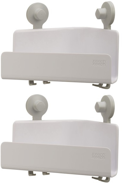 Joseph Joseph Easy Store doucheplank voor hoeken 26.5 cm wit-grijs 70550