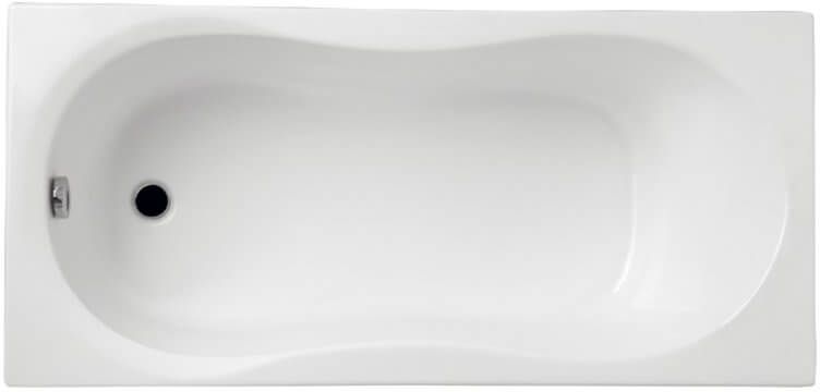 Polimat Gracja rechthoekig bad 160x70 cm wit 00178